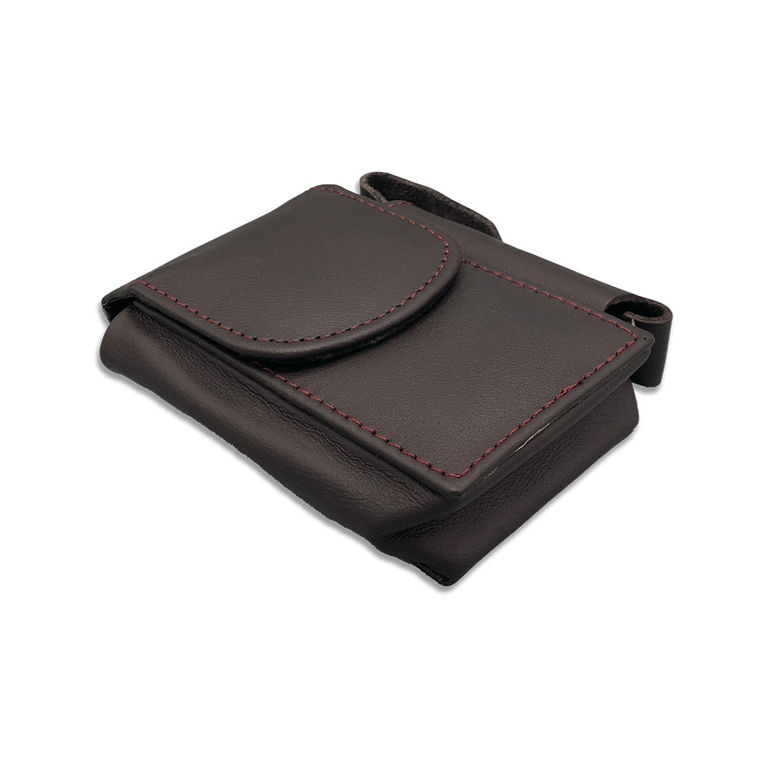Genuine Leather Cigarette & Lighter Case – Belt-Mounted - BIKOZZ